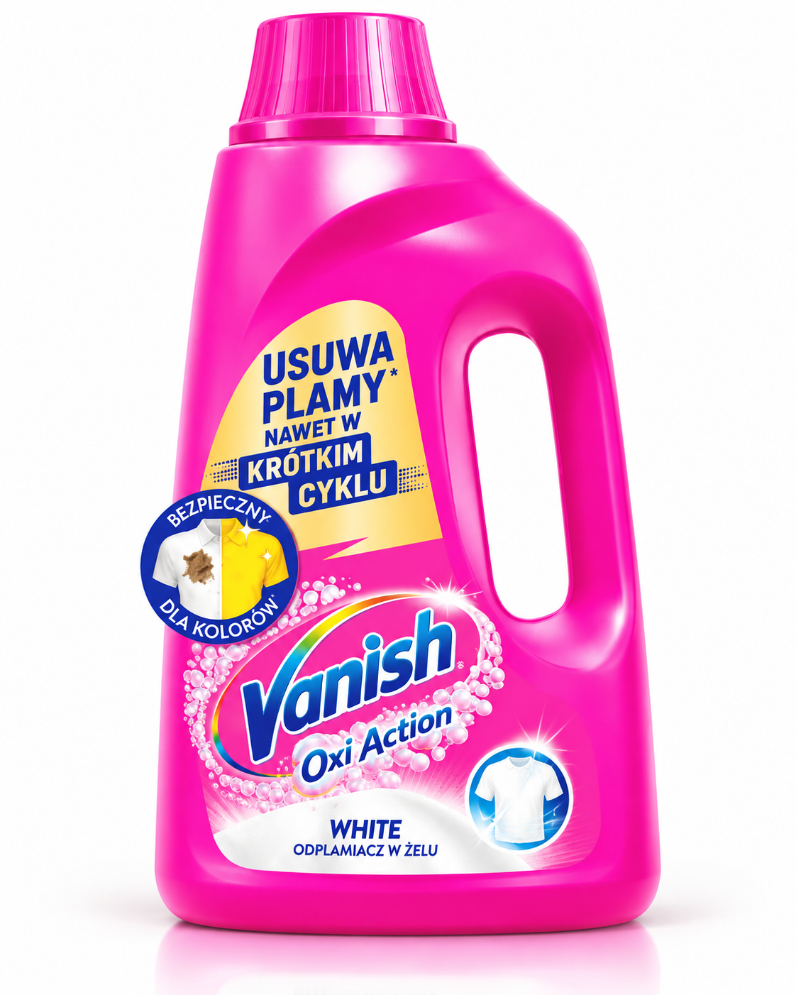 VANISH OXI ACTION PINK ODPLAMIACZ W ŻELU 2L