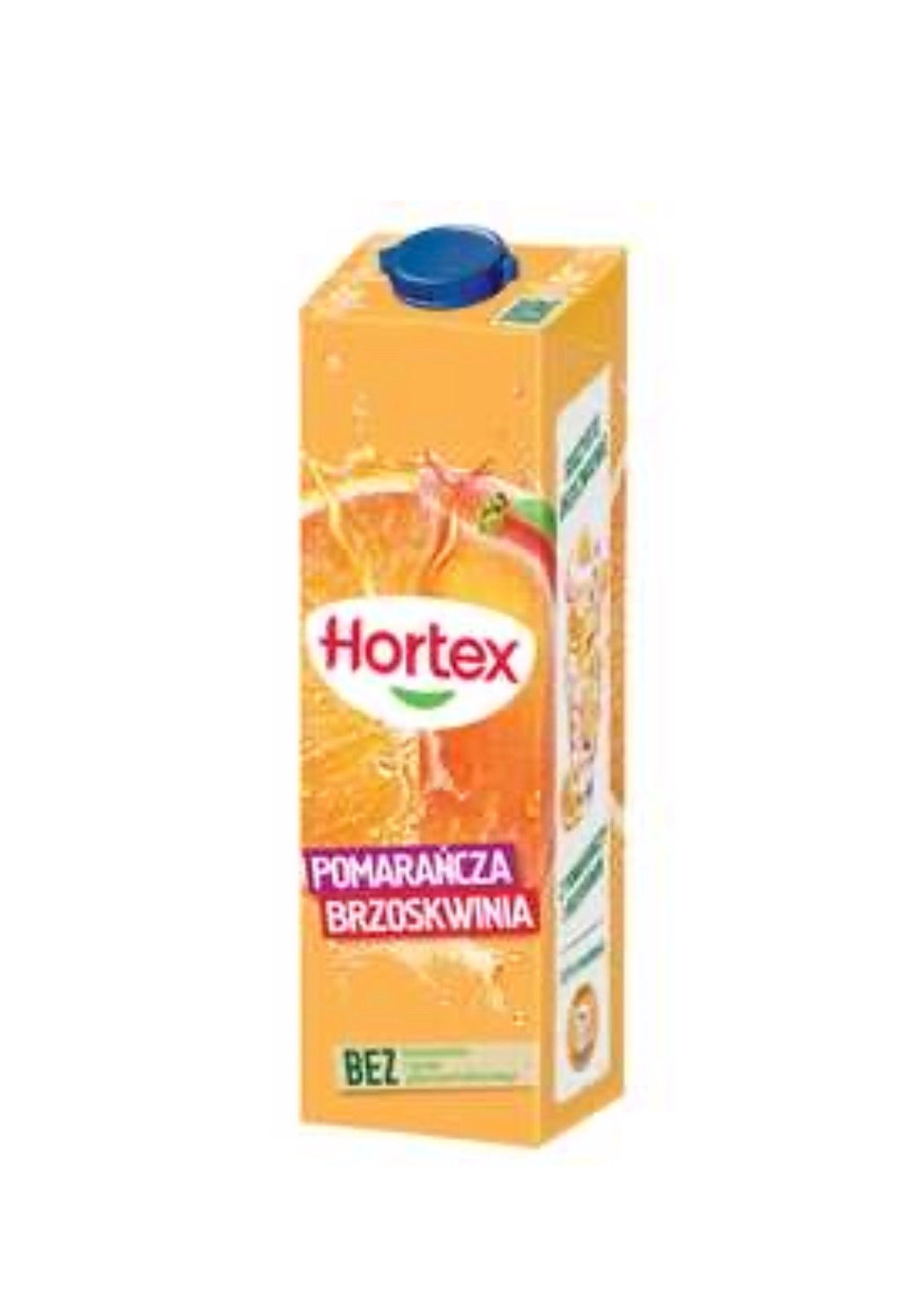 Sok Hortex Pomarańcza-Brzoskwinia 1 l karton