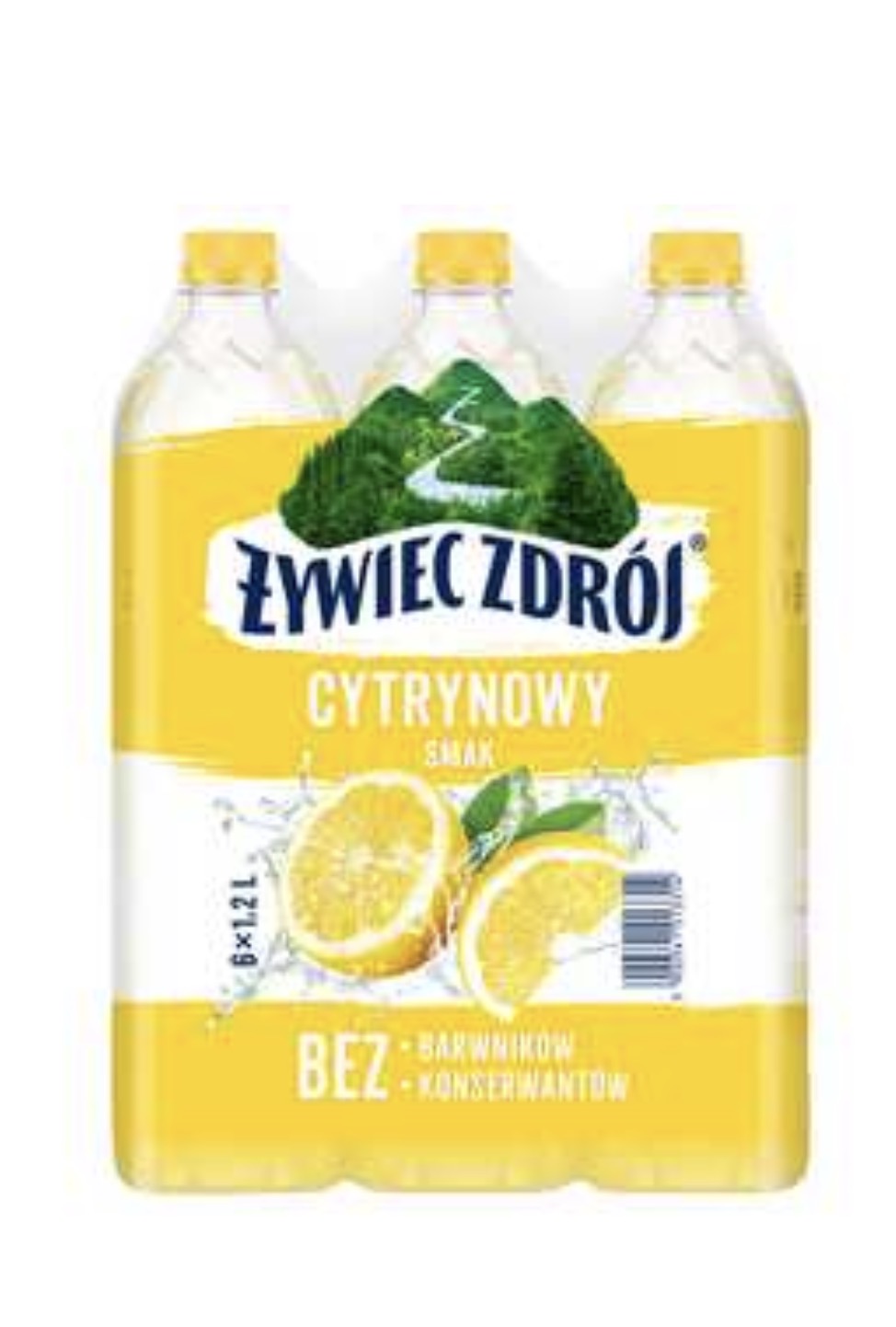 Żywiec Zdrój z Nutą Cytryny 20% soku 1,2 l PET