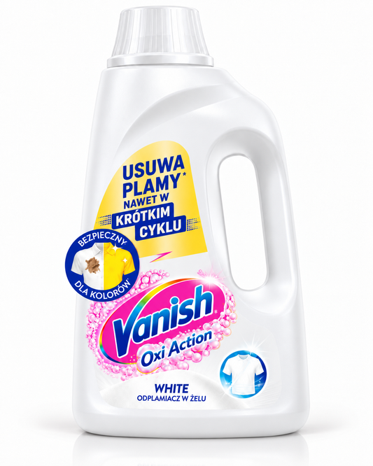 VANISH OXI ACTION White ODPLAMIACZ W ŻELU 2L