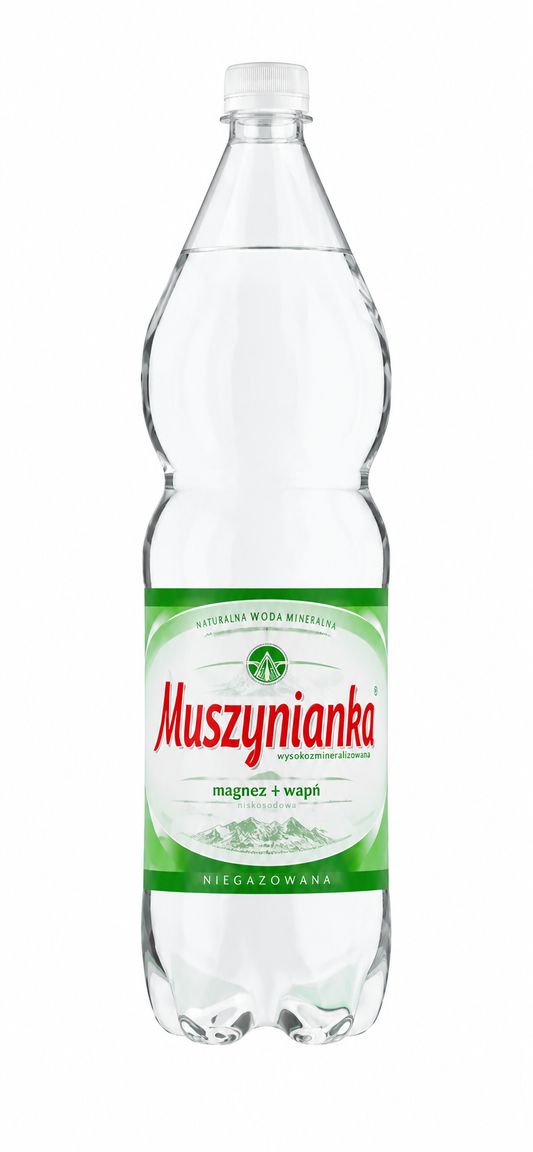 Woda Muszynianka Niegazowana 1,5l zgrzewka 6 szt