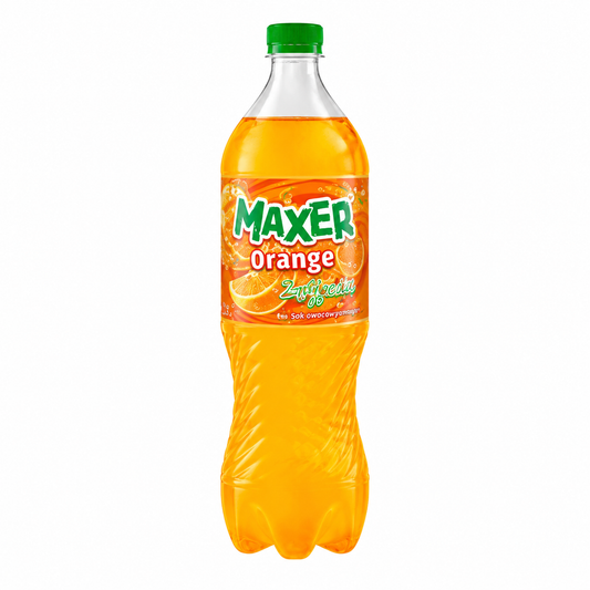 Zbyszko Maxer Orange Napój Gazowany 20% soku 2L