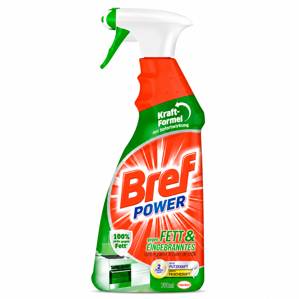 Bref Power Spray Odtłuszczający 750ml – Oryginalny z Niemiec