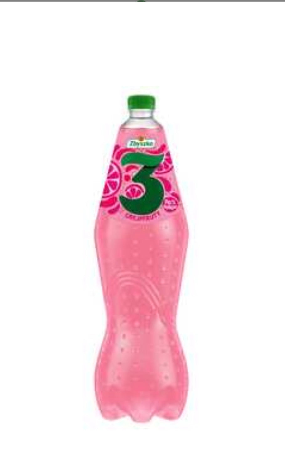 Napój Zbyszko 3 Grejpfrut Gazowany 1,75 l PET