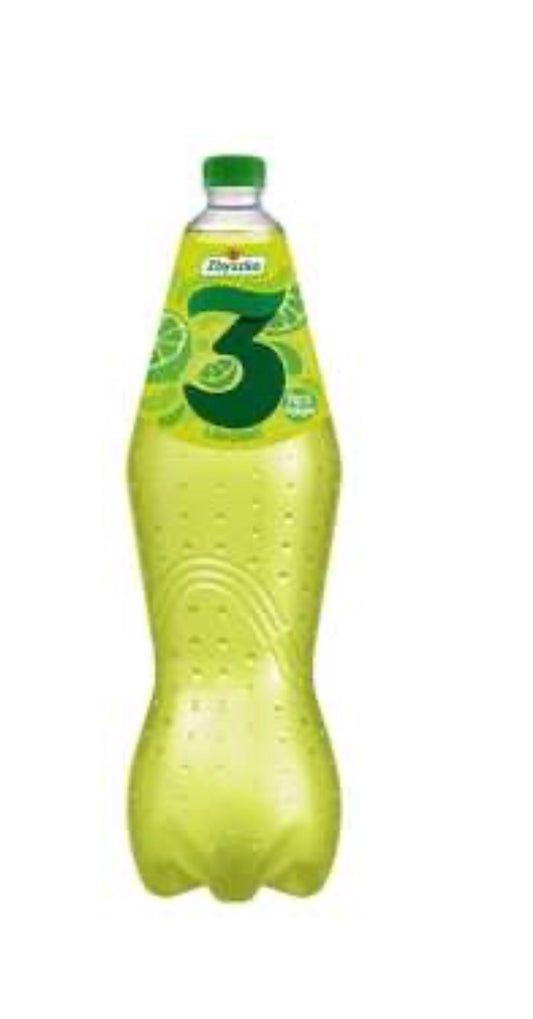 Napój Zbyszko 3 Limonka Gazowana 1,75 l PET