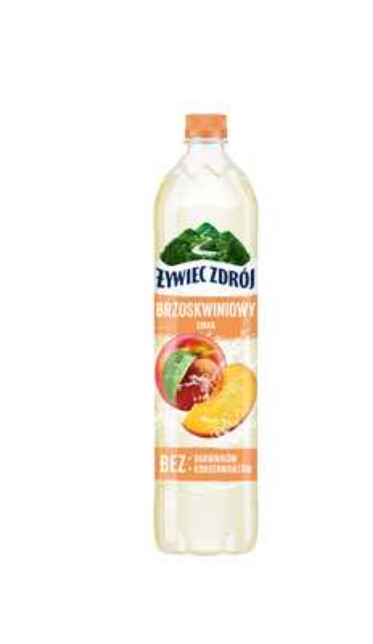 Żywiec Zdrój z Nutą Brzoskwini 20% soku 1,2 l PET