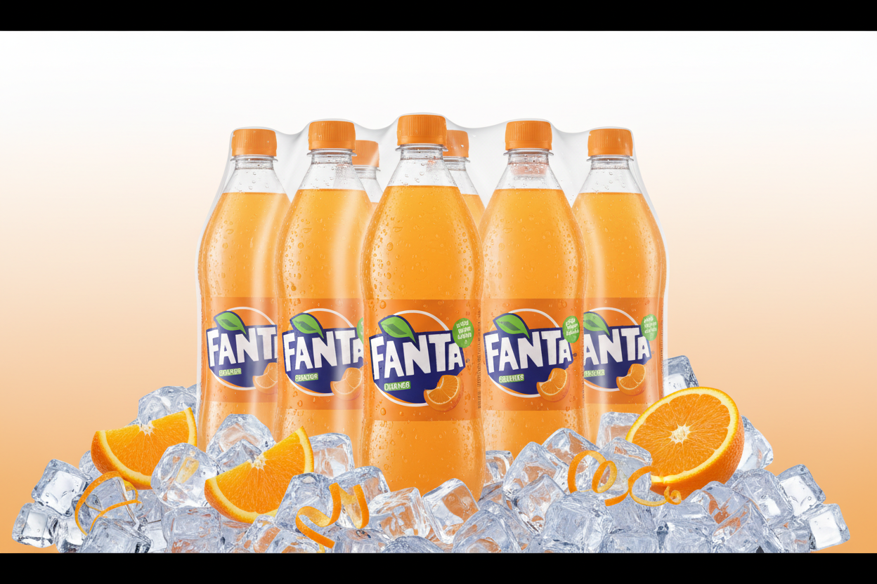 Fanta 1,5L zgrzewka 8 szt