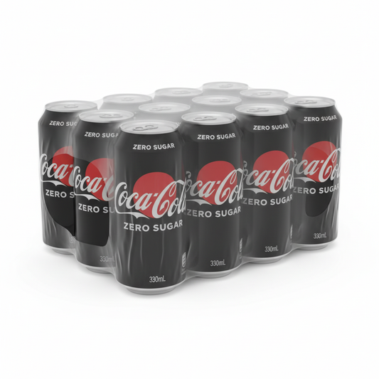 Coca-Cola Zero 330ml zgrzewka 24 szt