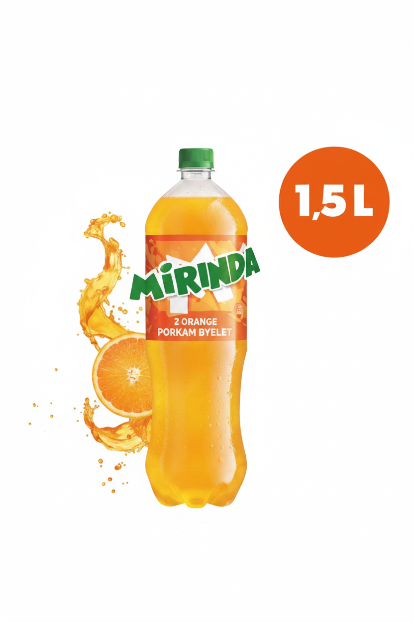 Mirinda 1,5L – zdjęcie produktowe